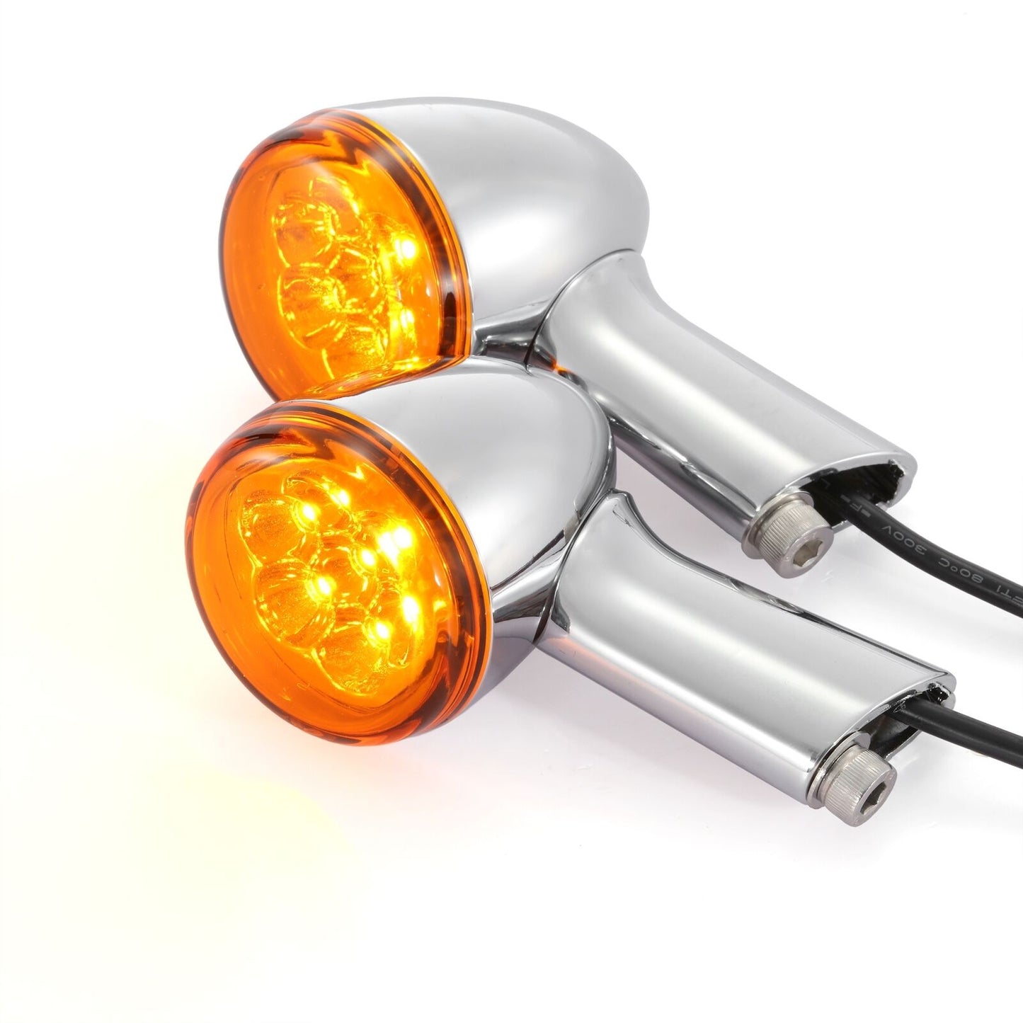 Direccionales traseras 7 LED cromo