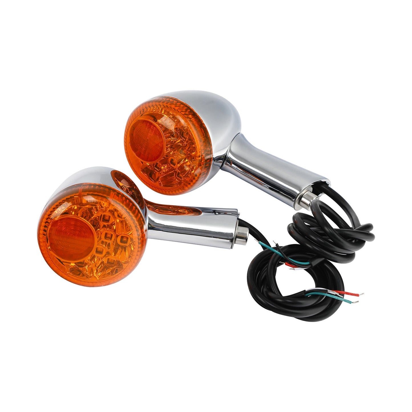 Direccionales traseras 9 LED cromo
